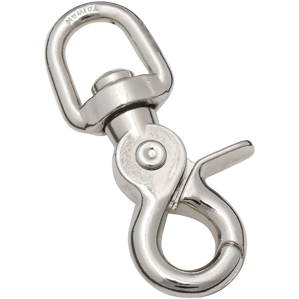 National Hardware 3041BC Series N222-703 Trigger Snap, 60 lb Working Load, Zinc, Nickel Chrome