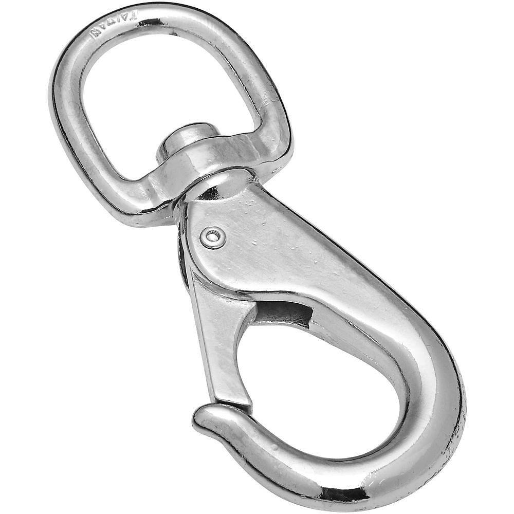 National Hardware 3102BC Series N222-836 Snap Hook, 125 lb Working Load, Zinc, Nickel