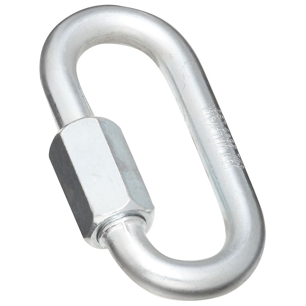 National Hardware 3150BC Series N223-040 Quick Link, 3/8 in Trade, 2640 lb Working Load, Steel, Zinc