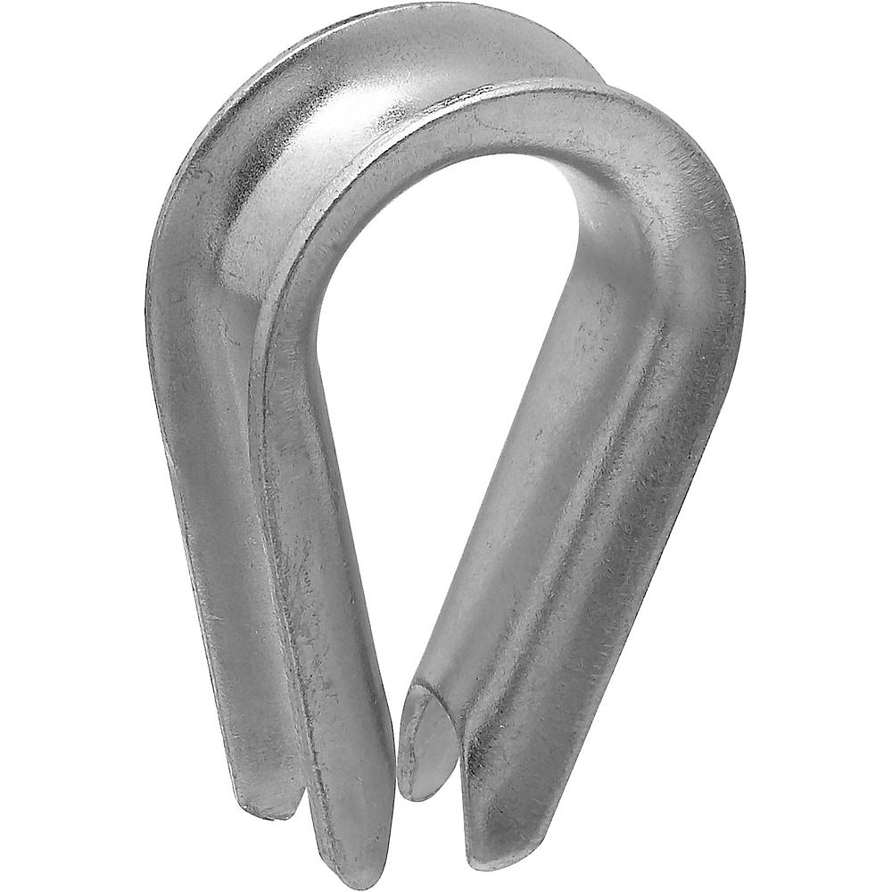 National Hardware 3232BC Series N176-859 Rope Thimble, Steel, Zinc