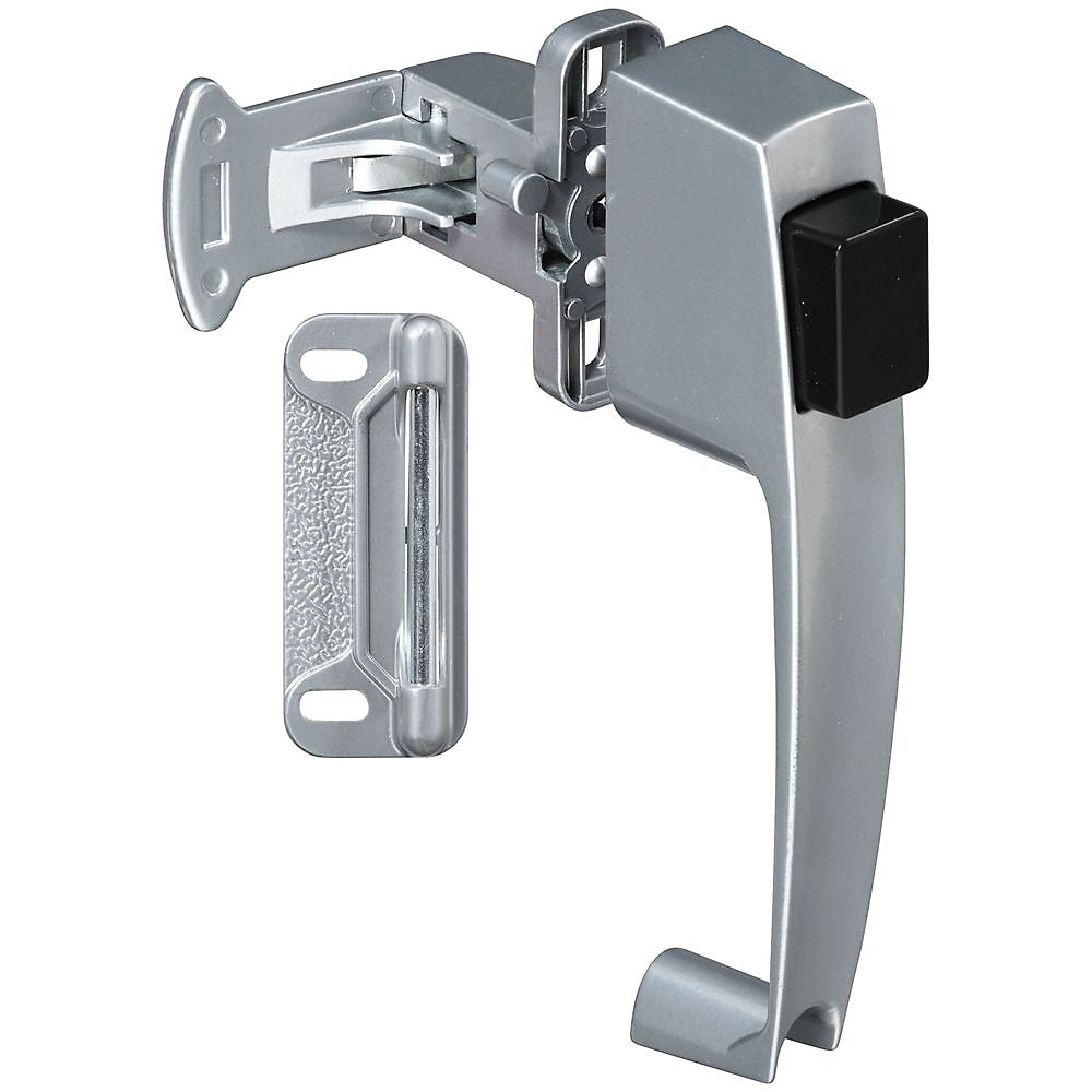 National Hardware V1316 Series N178-368 Pushbutton Latch, Zinc, 5/8 to 2 in Thick Door