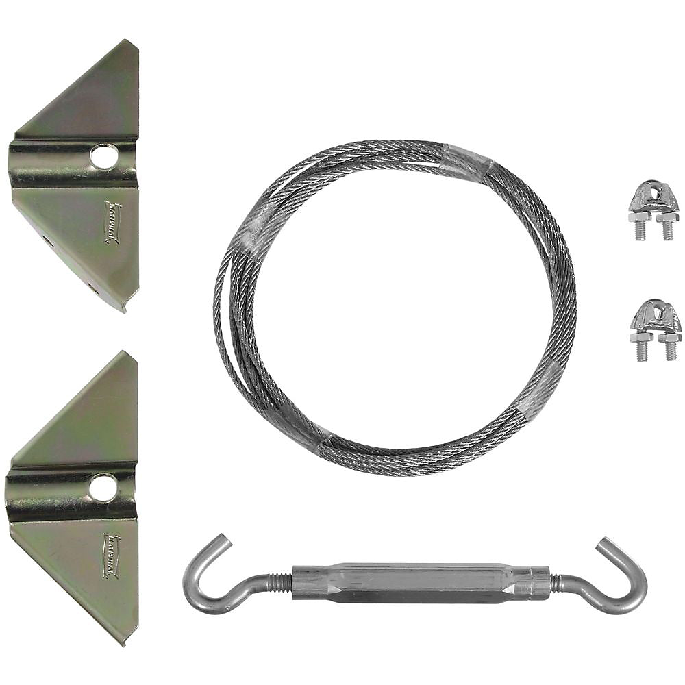 National Hardware V852 Series N192-211 Anti-Sag Gate Kit, Steel, Zinc, 1-Piece