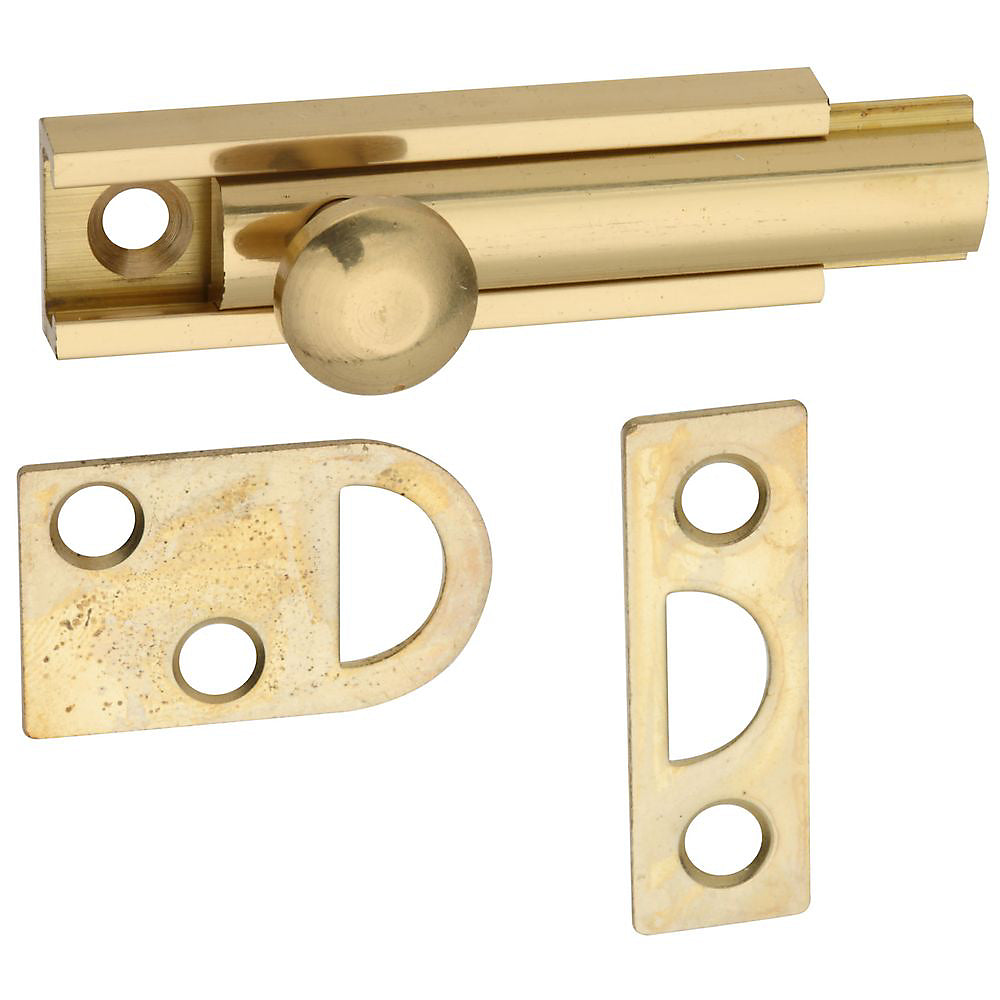 National Hardware V1922 Series N197-962 Flush Bolt, Solid Brass