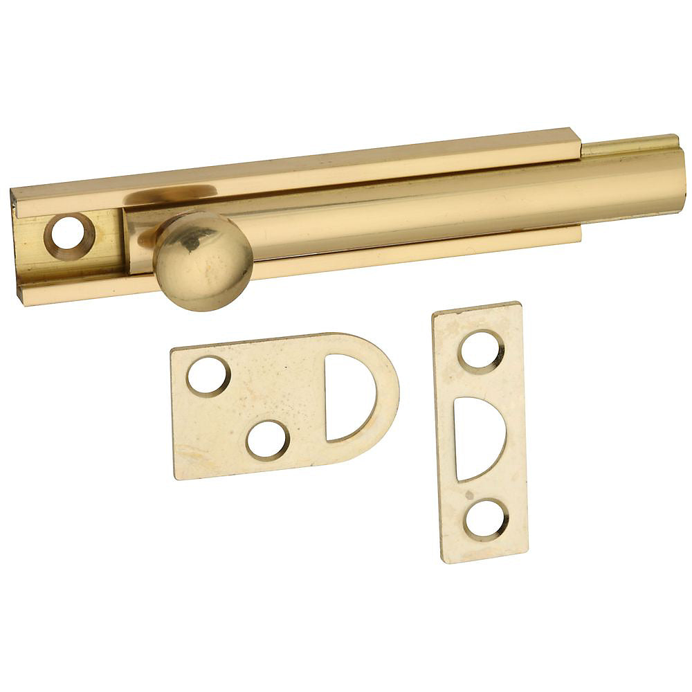 National Hardware V1922 Series N197-970 Flush Bolt, Solid Brass