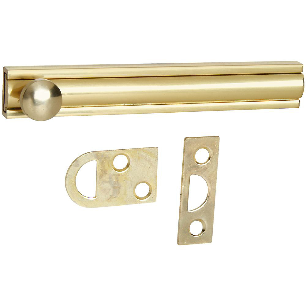 National Hardware V1922 Series N197-988 Flush Bolt, Brass