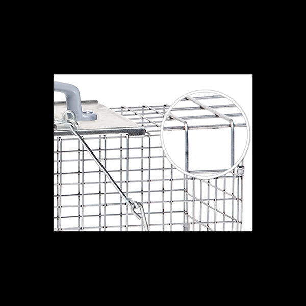 Victor 1083 Animal Trap, 7 in W, 7 in H, Spring-Loaded Door