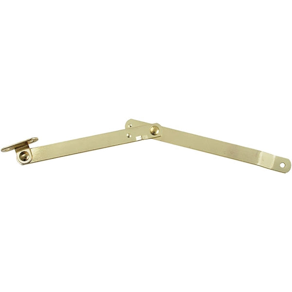 National Hardware N208-629 Folding Support, Steel, Brass, 9 in L