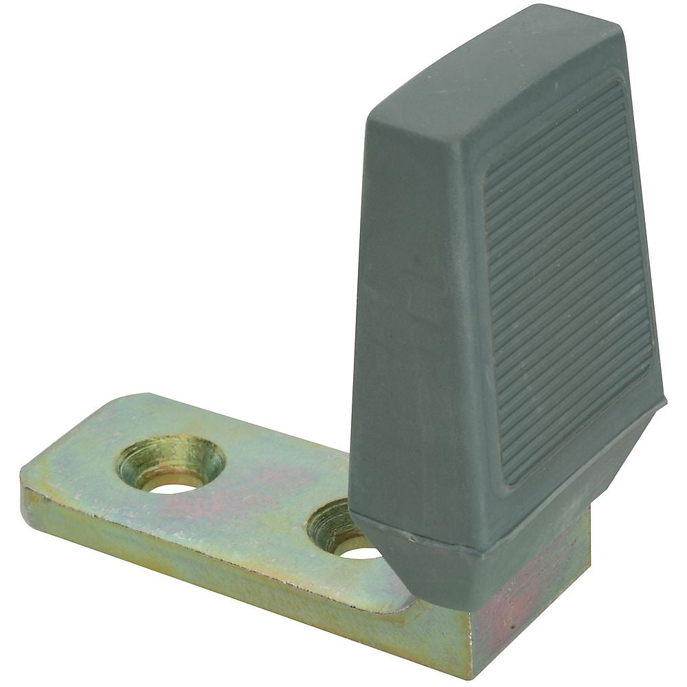 National Hardware V229 Series N215-905 Door Stop, Rubber/Steel, Zinc