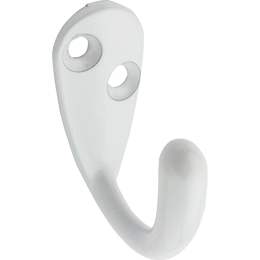 National Hardware V162 N248-377 Cloth Hook, 35 lb, 1-Hook, Zinc