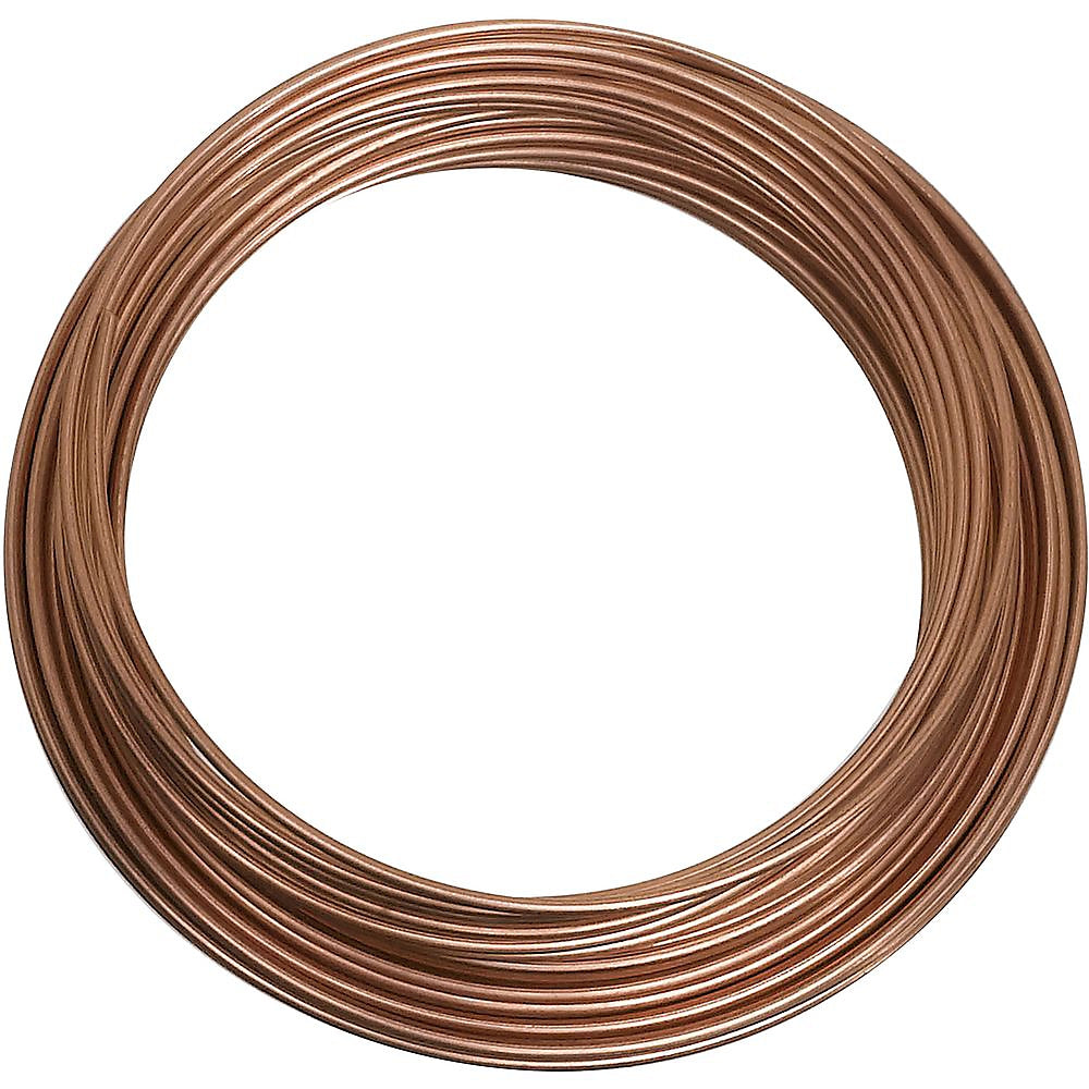 National Hardware V2570 Series N264-747 Wire, 0.0475 in Dia, 25 ft L, 18 Gauge, 30 lb Working Load, Copper, Copper