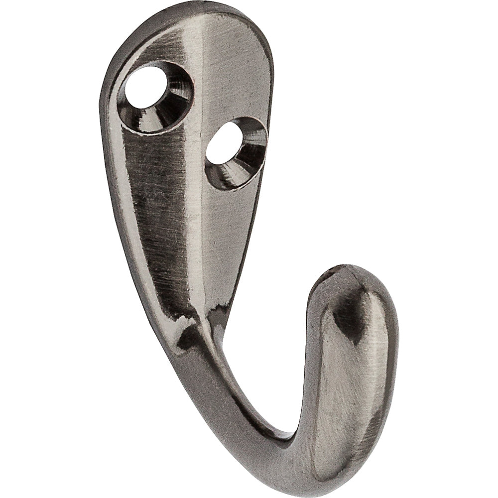 National Hardware V162 N325-498 Cloth Hook, 35 lb, 1-Hook, Zinc, Pewter