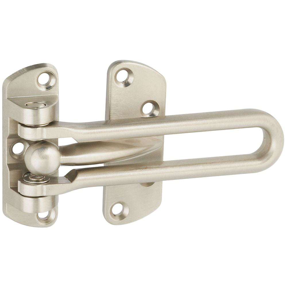 National Hardware V804 Series N335-984 Door Security Guard, Satin Nickel