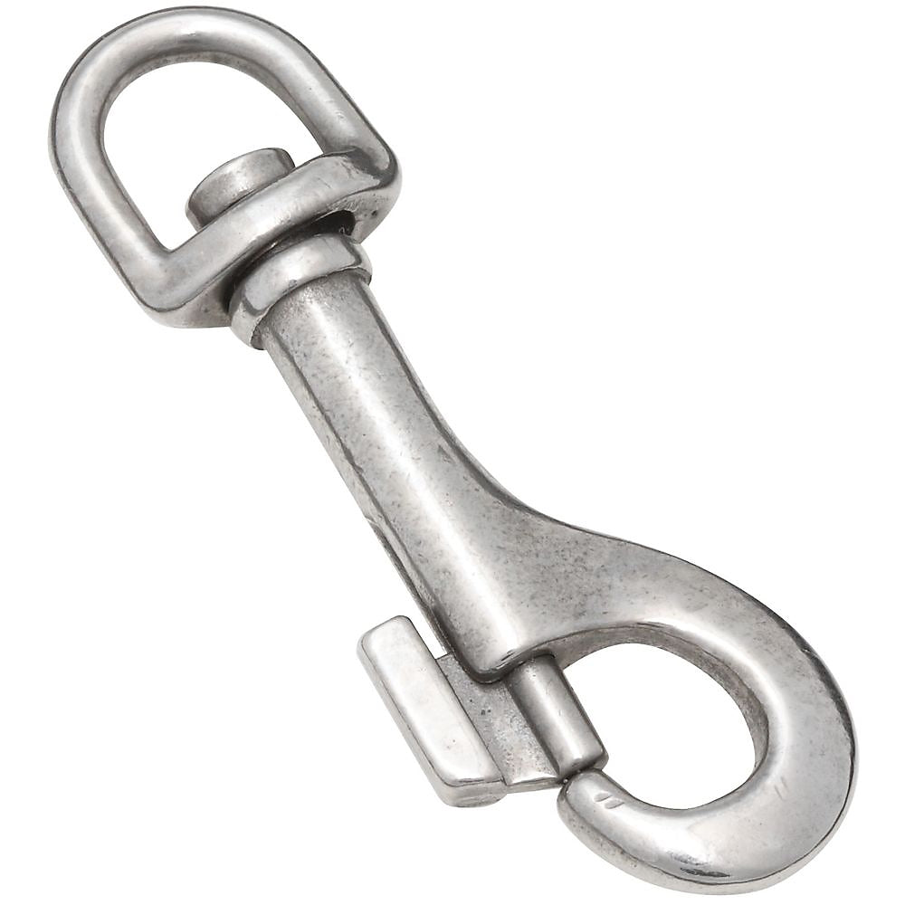 National Hardware 3159BC Series N262-345 Bolt Snap, 170 lb Working Load, Stainless Steel