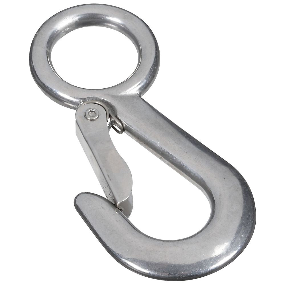 National Hardware 3164BC Series N262-378 Rigid Eye Snap, 500 lb Working Load, Stainless Steel