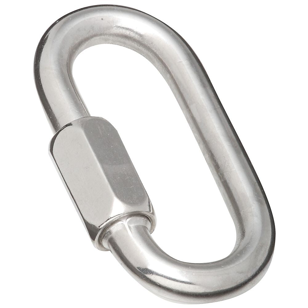 National Hardware 3167BC Series N262-519 Quick Link, 3/8 in Trade, 3000 lb Working Load, Stainless Steel