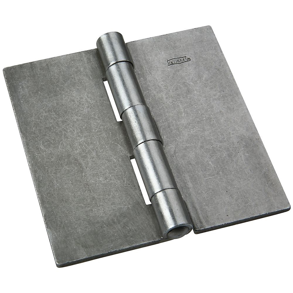 National Hardware 560 Series N237-946/N147-991 Door Hinge, 5 in W Door Leaf, 5 in H Door Leaf, 0.16 in Thick Door Leaf