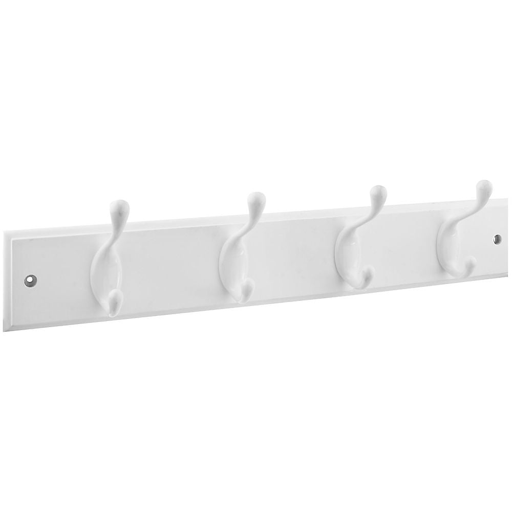 National Hardware B8170 S827-121 Hook Rail, 4-Hook, Wood