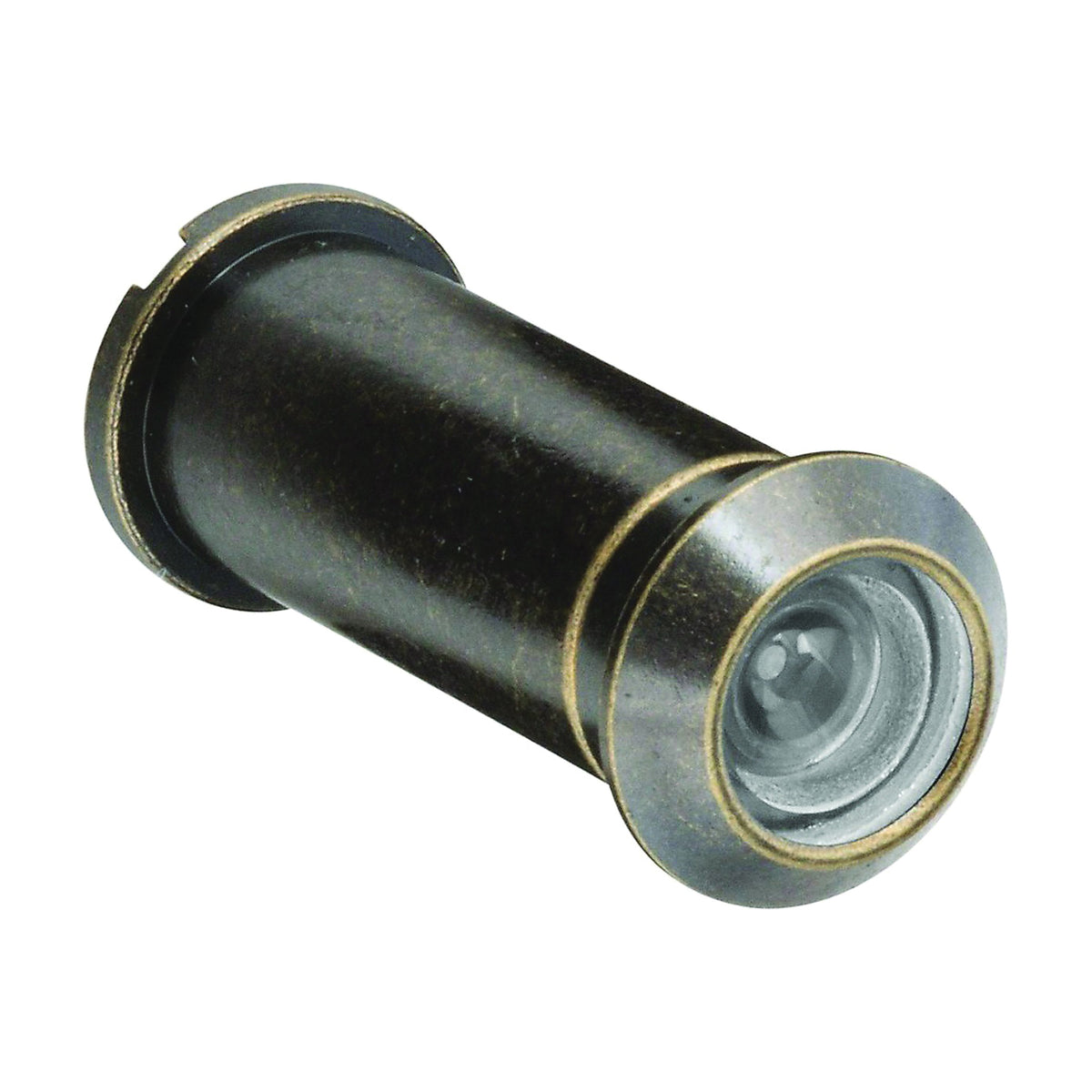 National Hardware V802 Series N336-073 Door Viewer, 160 deg Viewing, 1-3/8 to 2 in Thick Door, Solid Brass