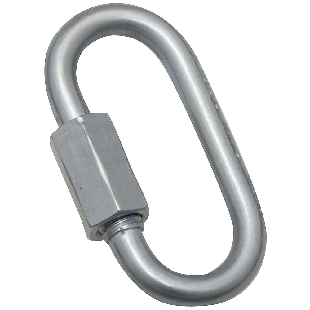 National Hardware 3150BC Series N223-008 Quick Link, 1/8 in Trade, 220 lb Working Load, Steel, Zinc