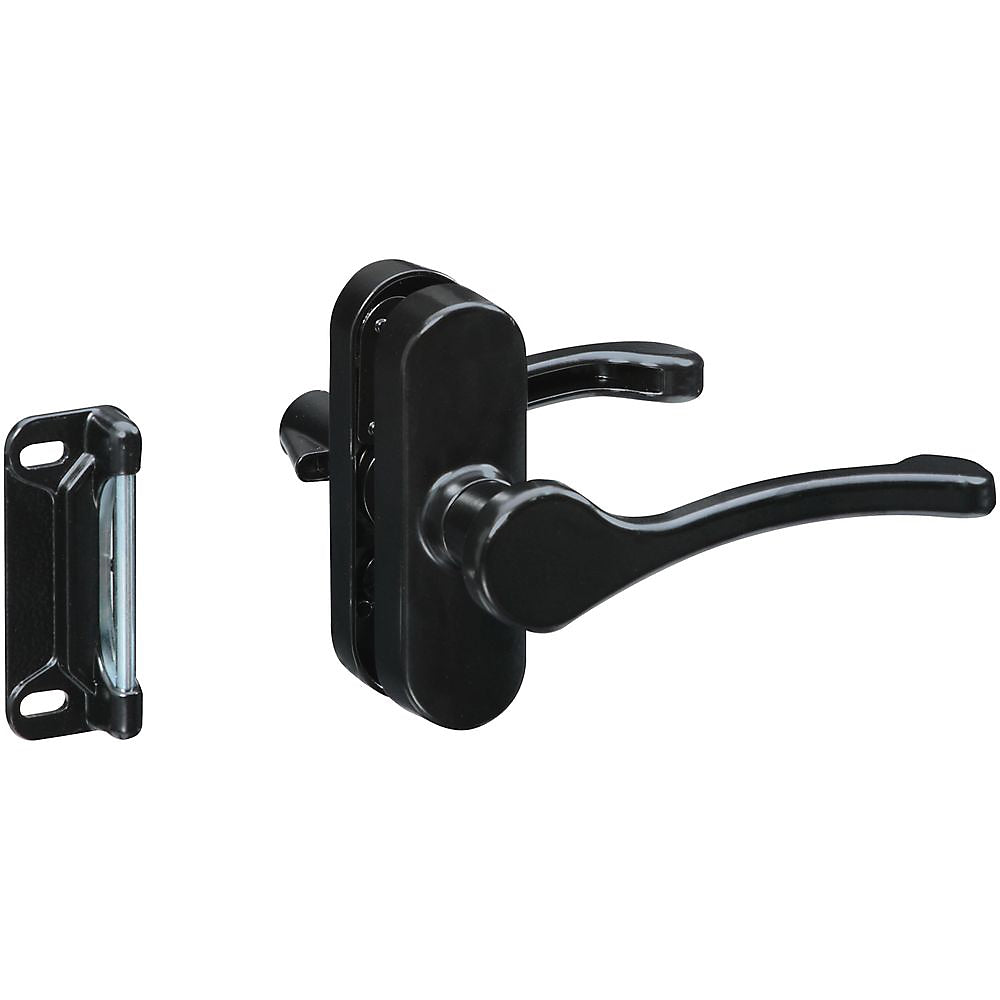 National Hardware V1320 Series N262-204 Lever Latch, Zinc, 3/4 to 2 in Thick Door, For: Wood/Metal Screen, Storm Doors