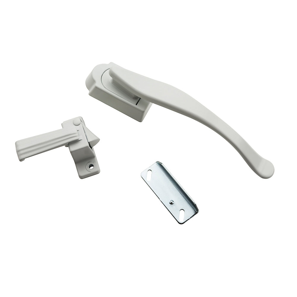 National Hardware V1331 Series N100-035 Lift Lever Latch, Zinc, 3/4 to 1-1/4 in Thick Door