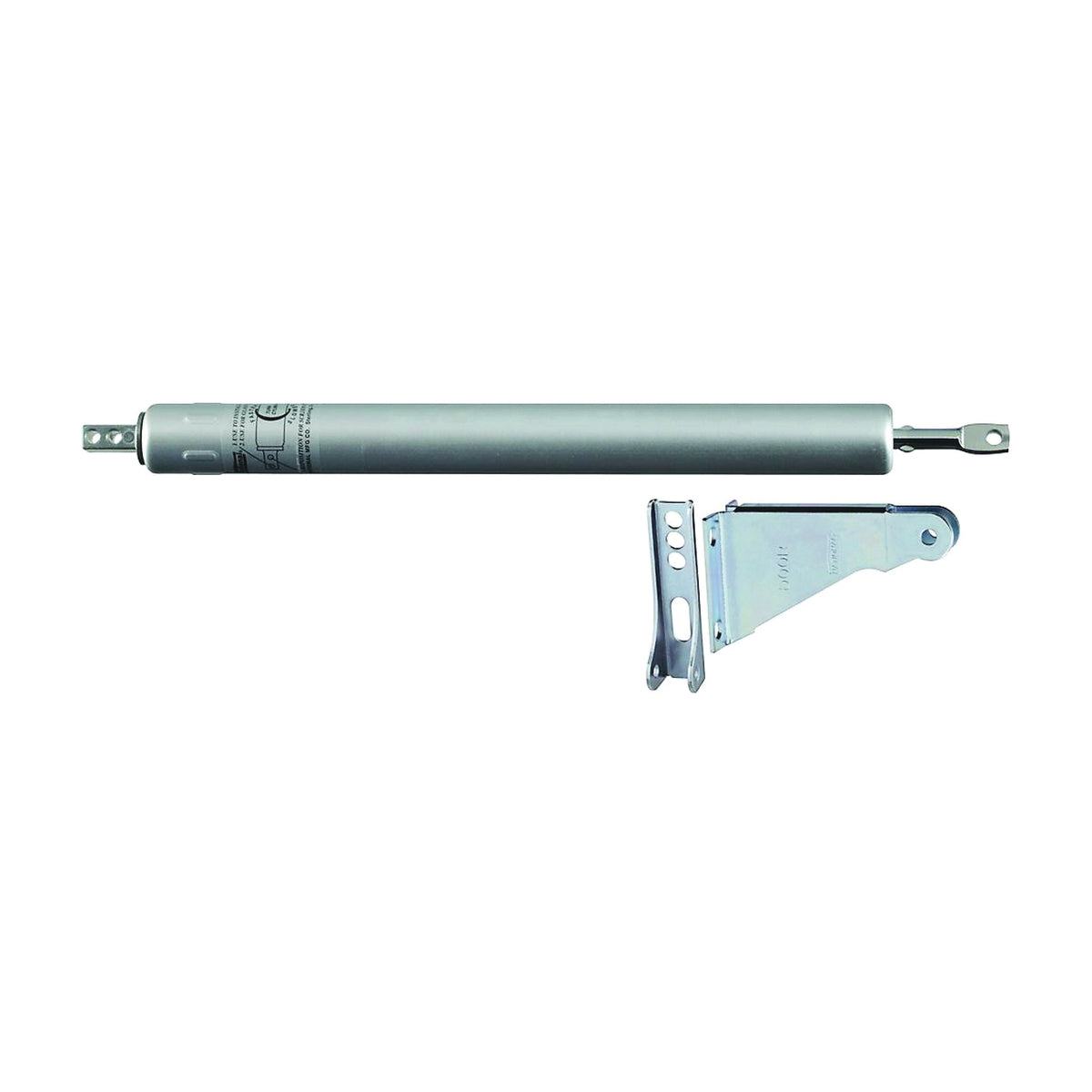National Hardware V1342 Series N189-704 Door Closer, Aluminum, 85 deg Opening