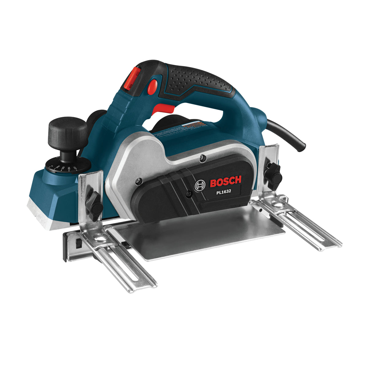 Bosch PL1632 Planer, 6.5 A, 0 to 3-1/4 in W Planning, 0 to 1/16 in D Planning, Trigger Switch Control