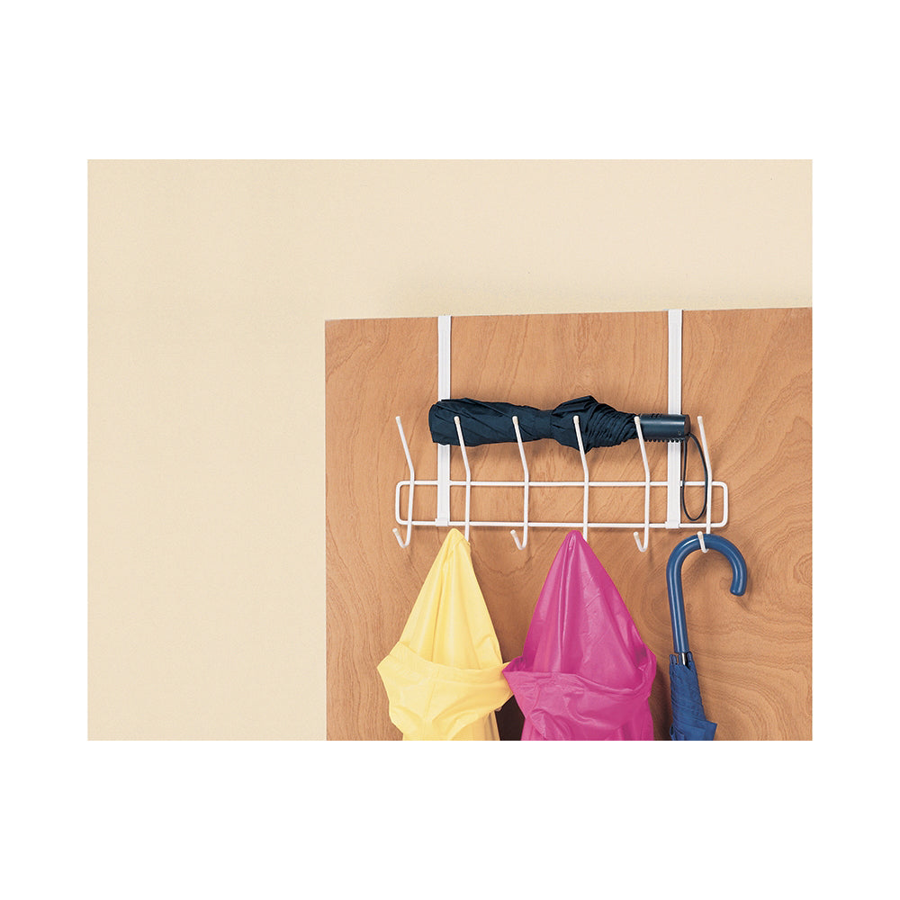 ClosetMaid 122000 Utility Hook, 6-Hook, Steel, Epoxy-Coated