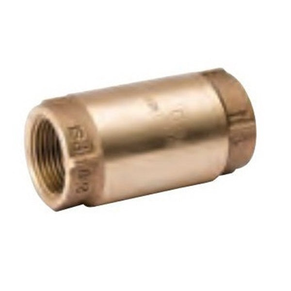 B &amp; K ProLine Series 101-307NL Check Valve, 1-1/2 in, IPS, 200 psi Pressure, Brass Body