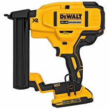 Load image into Gallery viewer, DeWALT DCN681D1 Stapler Kit, Battery Included, 20 V, 2 Ah, 1/4 in W Crown, 1/2 to 1-1/2 in L Leg, Narrow Crown Staple
