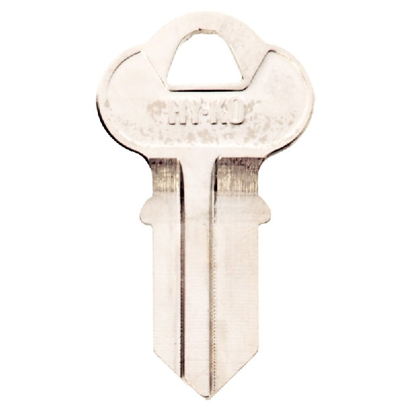 HY-KO 11010CG2 Key Blank, Brass, Nickel, For: Chicago CG2 Locks