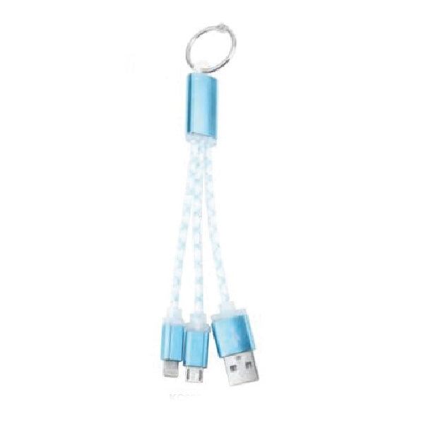 HY-KO KC636 Charging Cable Duo Key Ring