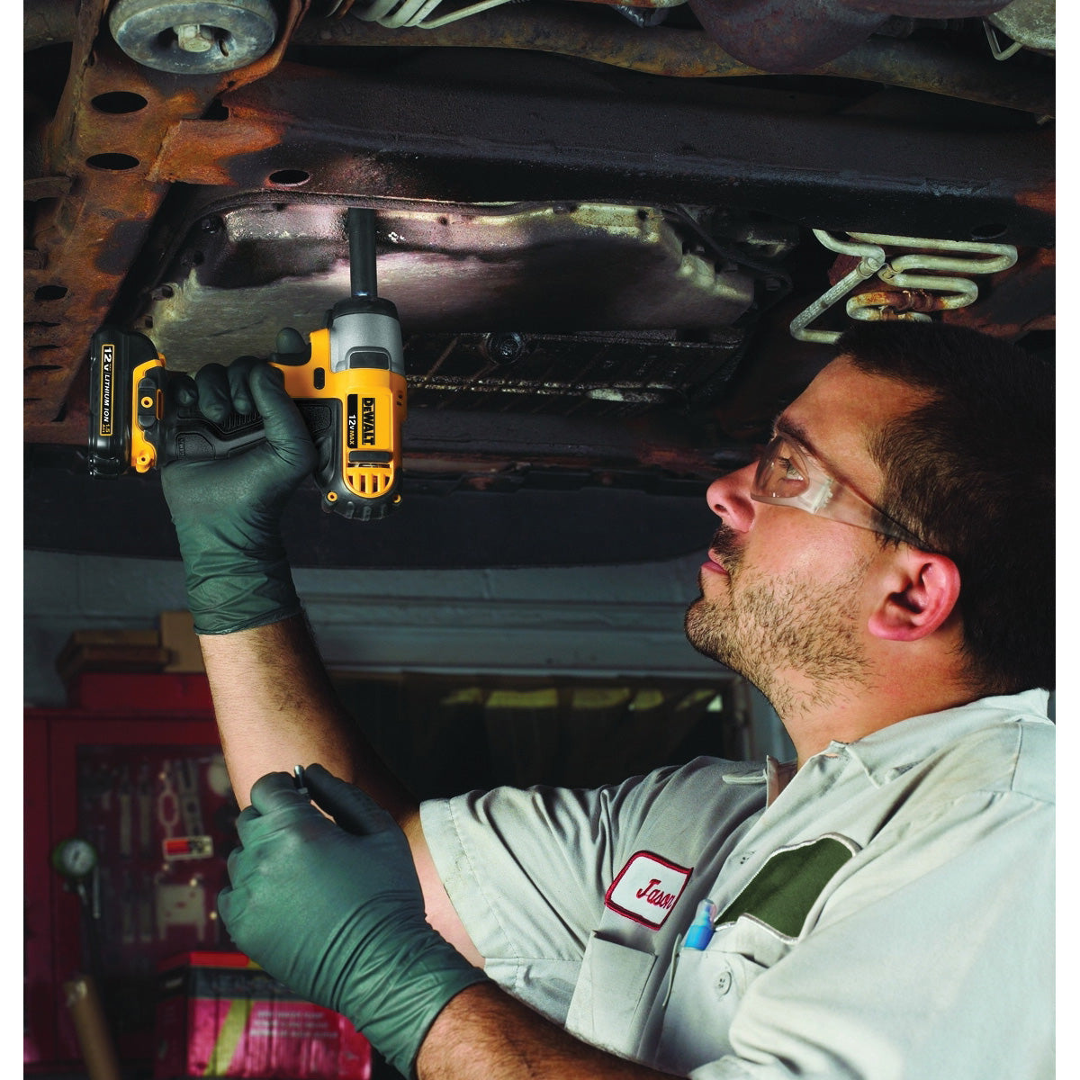 DeWALT DCF813S2 Impact Wrench Kit, Battery Included, 12 V, 1.3 Ah, 3/8 in Drive, Square Drive, 0 to 3400 ipm