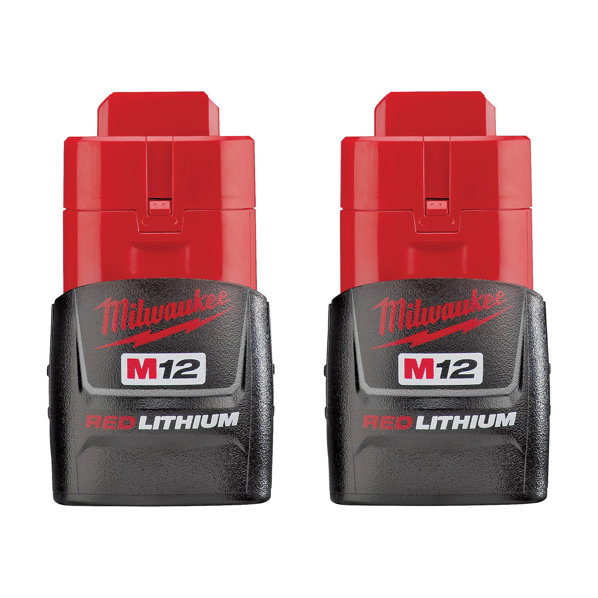 Milwaukee 48-11-2411 Rechargeable Battery Pack, 12 V Battery, 1.5 Ah, 1/2 hr Charging