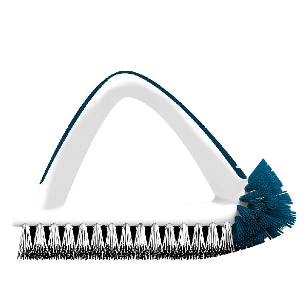 Unger 979730 Bath and Tile Brush, Blue Bristle