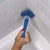 Unger 979870 Grout and Corner Scrubber, Blue Bristle