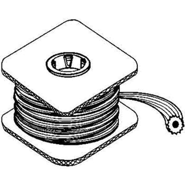 Make-2-Fit P 7709 Screen Retainer Spline, 0.250 in D, 250 ft L, Vinyl, Gray, Round