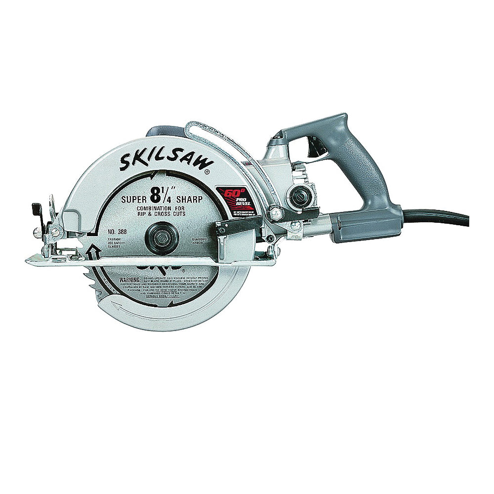 SKIL SPT78W-01/22 Circular Saw, 15 A, 8-1/4 in Dia Blade, 0.813 in Arbor, 0 to 60 deg Bevel