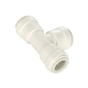 WATTS 3523-08 Union Pipe Tee, 3/8 in, Sweat Push-Fit, Plastic, White, 100 psi Pressure