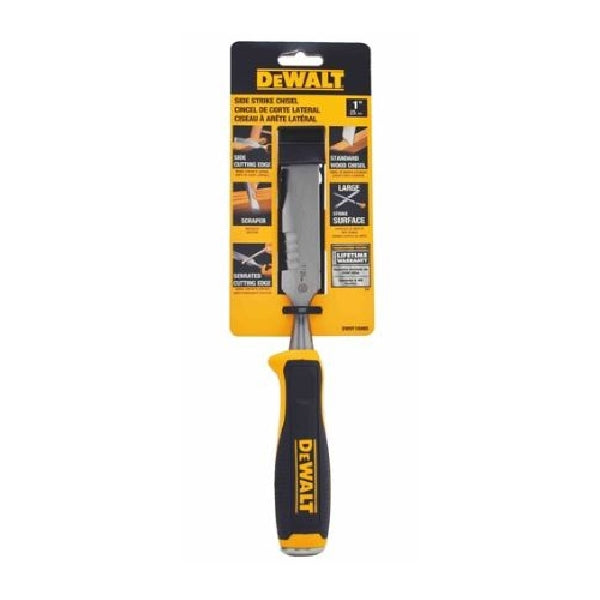 DeWALT DWHT16065 Side Strike Chisel, 1 in Tip, Carbon Chrome Steel Blade