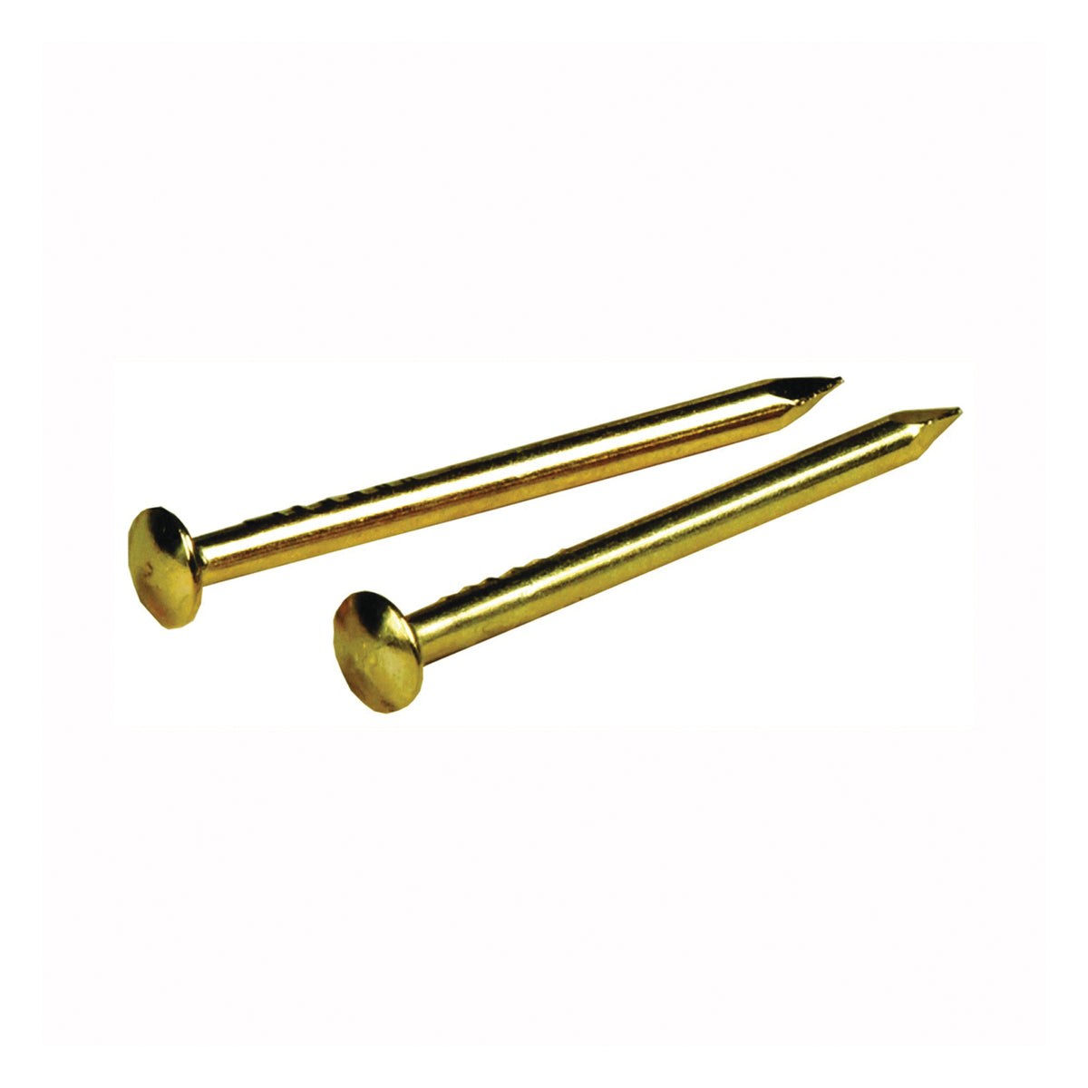 HILLMAN 122618 Escutcheon Pin, 1/2 in L, Steel, Brass