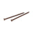 HILLMAN 41799 Panel Nail, 1-5/8 in L, Steel, Panel Head, Ring Shank, Walnut, 6 oz