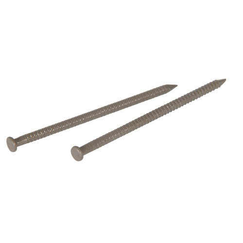 HILLMAN 41809 Panel Nail, 1-5/8 in L, Steel, Panel Head, Ring Shank, Gray, 6 oz