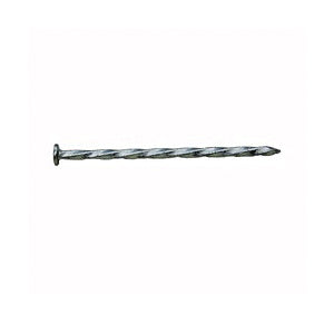 ProFIT 0010158 Deck Nail, 8D, 2-1/2 in L, Steel, Hot-Dipped Galvanized, Flat Head, Spiral Shank, 1 lb