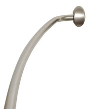 Load image into Gallery viewer, Zenna Home 35603BN06/35061BN Shower Rod, 60 to 72 in L Adjustable, 1 in Dia Rod, Aluminum, Brushed Nickel

