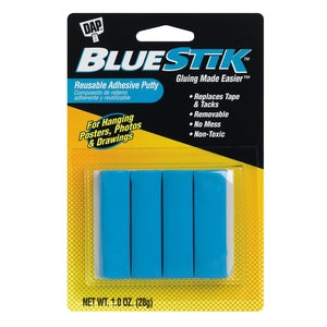 DAP Bluestik 01201 Adhesive Putty, Blue