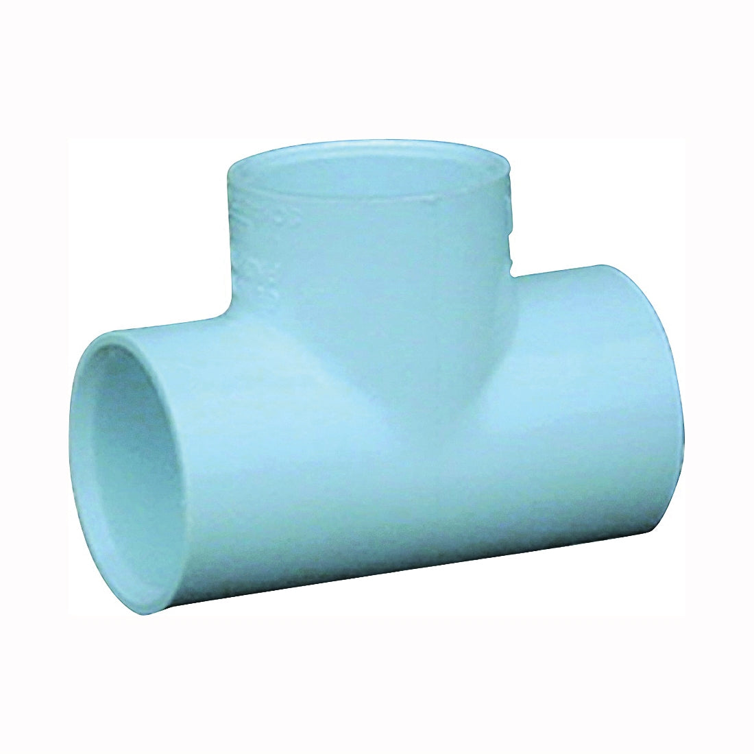 GENOVA 300 Series 31407CP Pipe Tee, 3/4 in, Slip x Slip-Joint, PVC, SCH 40 Schedule