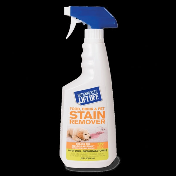 MOTSENBOCKER'S LIFT OFF 405-01 Stain Remover, 22 oz, Liquid, Mild, Clear