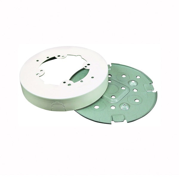 Wiremold B4F Ceiling Fan Box, Ivory