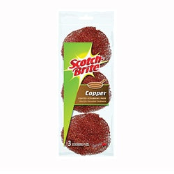 Scotch-Brite 213C Scrubber Pad, Brown
